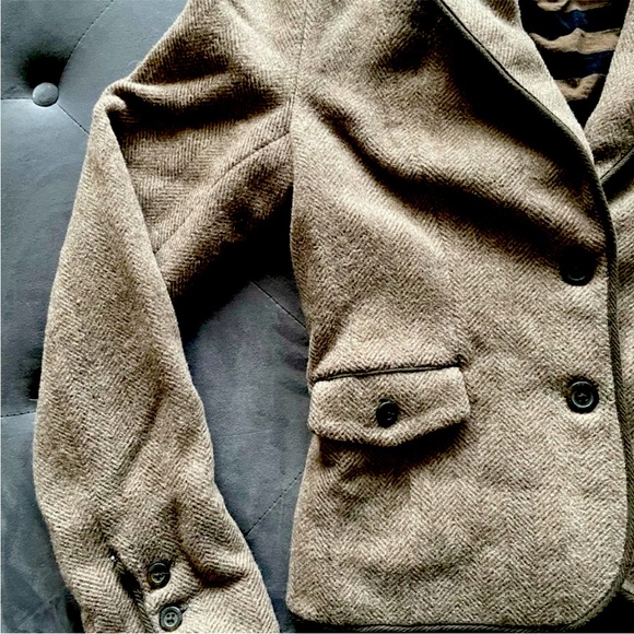 Quicksilver herringbone tweed wool blazer - Picture 11 of 12